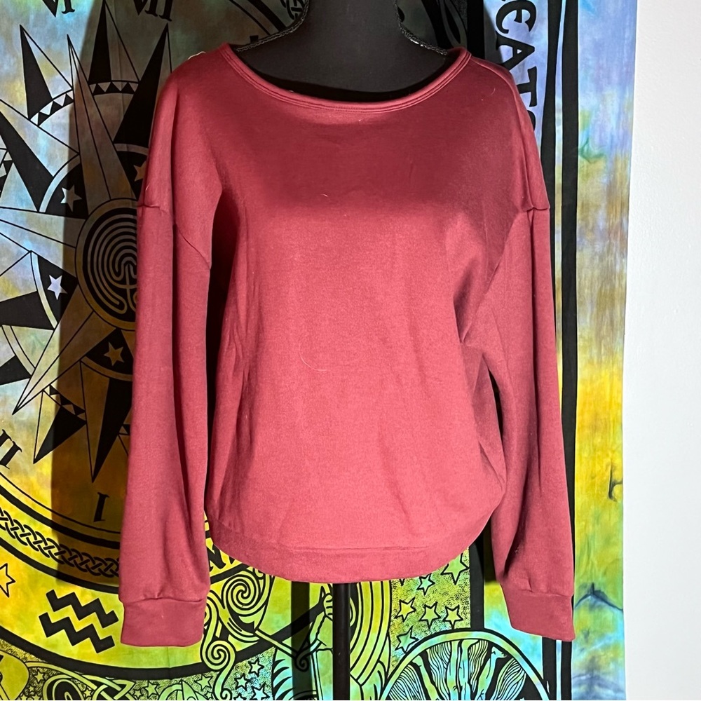 Cross Back sweatshirt